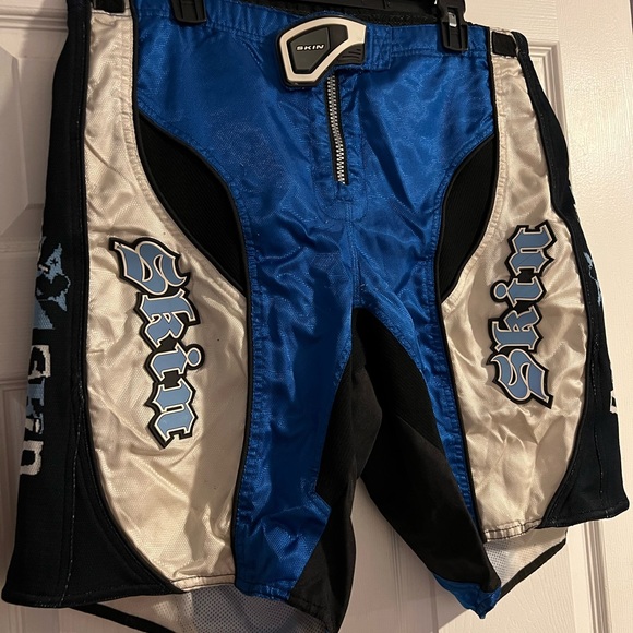 Skin Industries motocross pants and matching riding shorts. - Picture 3 of 8